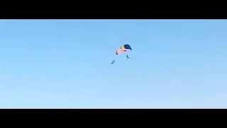 На краю от смерти , схождение парашютистов , открыть запаску 30 метров от земли.Crash skydiving.