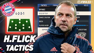 HANSI FLICK'S 4-2-3-1 BAYERN MUNICH TACTICS IN FIFA 23