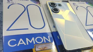 Tecno Camon 20 Unboxing . Let check this !!