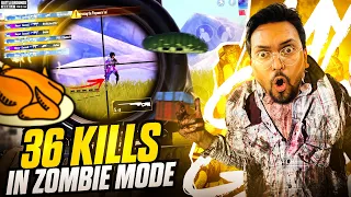 36 SOLO KILLS IN ZOMBIE MODE | HATERS GIVE ME CHALLENGE FOR 30 KILLS|CAN I BREAK@LoLzZzGamingRECORD?