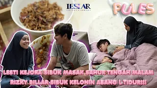 PULES : ALHAMDULILLAH…SAHUR BERSAMA SUAMIKU TERCINTA! TUMBEN RIZKY BILLAR DIBANGUNIN GAMPANG BANGET!