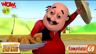 Kompilasi - 69 | Motu Patlu dalam Bahasa - Animasi 3D Kartun | WowKidz Indonesia