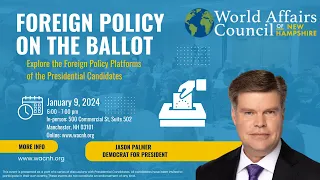 Foreign Policy on the Ballot | Jason Palmer