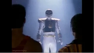Mighty Morphin/ Dairanger White Ranger First Appearance (PR and Sentai version)