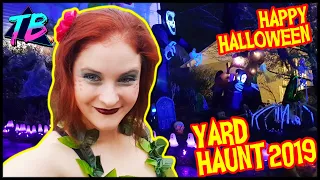 Halloween Yard Haunt (2019)! - Happy Halloween! - Halloween Decorations Display VLOG