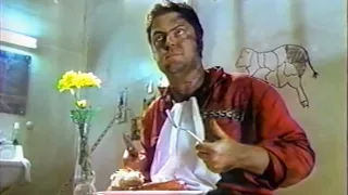 Nick Offerman 1997 Longhorn Steakhouse Commercial - Last Meal Jailbreak