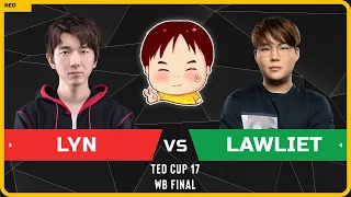 WC3 - [ORC] Lyn vs LawLiet [NE] - WB Final - TeD Cup 17