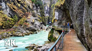 Switzerland 🇨🇭 Aare Gorge, a natural wonder of Switzerland