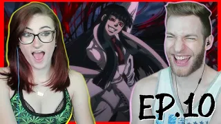 SHE WANTS ANSWERS!!! Reacting to Hellsing Ultimate Abridged Ep.10 with Kirby!