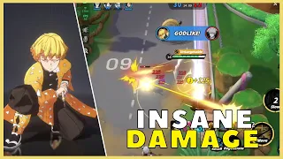 Zenitsu Insane Full Burst Damage | Jump Assemble