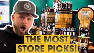 Bourbon Hunting! The BIGGEST STORE PICK Selection Ive Ever Seen!