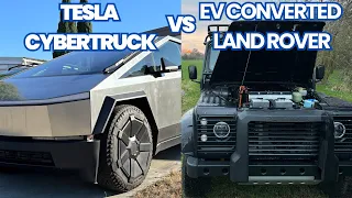 Tesla Cybertruck Rant | Why our EV Converted Land Rover 130 is better than the Cybertruck