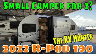 Camper for two under 3,000LB's!? 2022 R-Pod 190 RV Tour by The RV Hunter