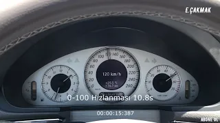 Mercedes W211 E200 Kompresör Hızlanma