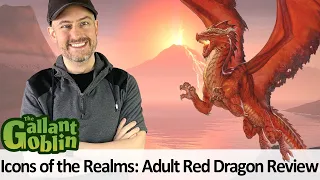 Adult Red Dragon - WizKids D&D Icons of the Realms Prepainted Minis