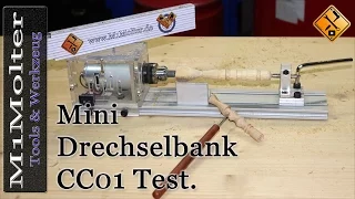 Mini Lathe Beads Machine - First look and test / M1Molter