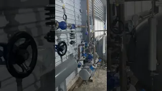 Монтаж деаэрационной установки в котельной маслоэкстракционного завода