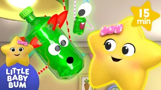 Five Green Bottles | Counting songs | Little Baby Bum