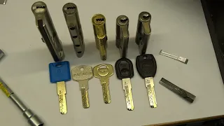 как открыть двухрядный замк со змейкой YALE   BULL   IRION    Master lock   ОТМЫЧКИ