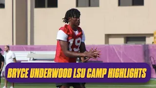 5-star QB Bryce Underwood SHINES at LSU Camp | LSU Football Recruiting | Bryce Underwood highlights