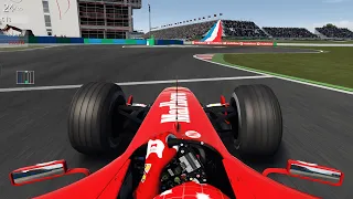 Ferrari F2004 - Magny-Cours - Assetto Corsa