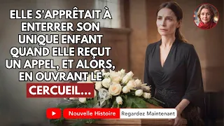 ELLE S'APPRÊTAIT À ENTERRER SON UNIQUE ENFANT QUAND ELLE REÇUT UN APPEL, ET ALORS, EN OUVRANT LE...