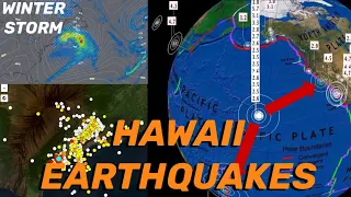 5.7 Earthquake Hawaii‼️ 6.1 Earthquake Kermadek Trench‼️ Atlantic WINTER STORM