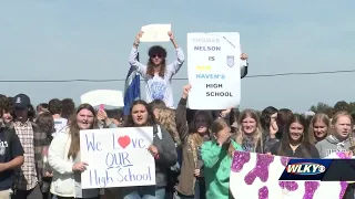 Students, some staff walk out of Nelson County school to protest possible merger