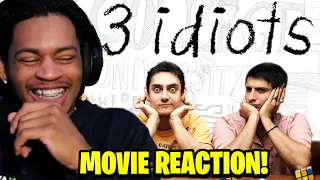 3 IDIOTS FULL MOVIE REACTION | FIRST TIME WATCHING | FUNNIEST BOLLYWOOD MOVIE EVER!!