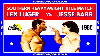 Lex Luger vs Jesse Barr (January 15th, 1986) (Championship Wrestling From Florida)