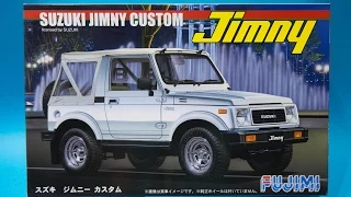 Fujimi 1/24 Suzuki Jimny Custom Model Kit Review