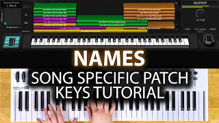 Names MainStage patch keyboard tutorial- Elevation Worship & Maverick City Music