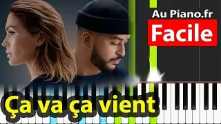 VITAA & SLIMANE - Ça va ça vient Tuto Piano Facile karaoké