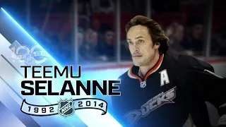 Teemu Selanne scored record 76 goals as rookie