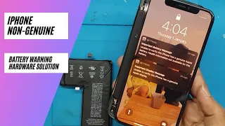 Non-Genuine battery warning IPHONE 11PRO || 11PRO MAX / Important battery message 100% fix