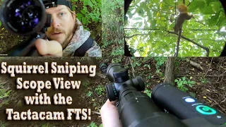 22 LR Scope View Squirrel Sniping! Tactacam FTS, Savage A22 & Hawke Optics Early Season Hunting Tips