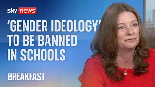 Education secretary: 'Gender ideology' shouldn't be taught in schools