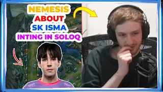 Nemesis Reacts to Punisher About SK ISMA INTING 👀