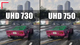 UHD 730 vs UHD 750 — Тест в 8 играх [Игры без видеокарты]