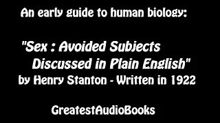 SEX by Henry Stanton - FULL Audio Book | Greatest AudioBooks