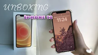 unboxing (распаковка) iphone 12 / купила сама себе айфон ✨