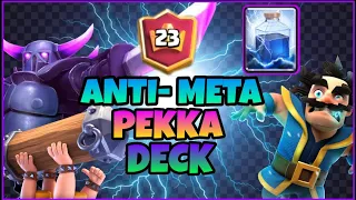 TOP 20 LADDER W/ BEST PEKKA DECK IN CLASH ROYALE