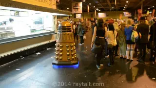 NSD Dalek vs Darth Vader at the MCM Memorabilia Comic Con NEC, Birmingham. November, 2014