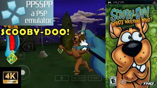Scooby-Doo! Who's Watching Who? - PSP 4K Ultra HD Gameplay (PPSSPP)