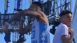 Blueface “Shotta Flow” remix with NLE Choppa live at Real Street Festival
