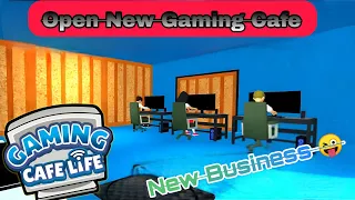 OPENING MY OWN GAMING CAFE!  || Gaming Cafe Life  || #1
