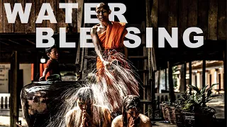 Blessings from the Monks: A Spiritual Water Ceremony in Cambodia