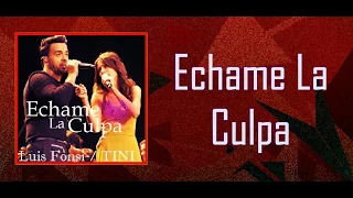 Luis Fonsi, TINI - Echame La Culpa - Letra