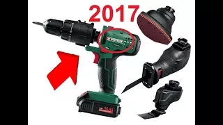 4 in 1 Parkside PKGA 16 A1 Cordless Combination tool Unboxing Review LIDL