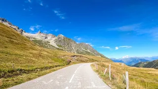 Driving the Col de la Madeleine, France